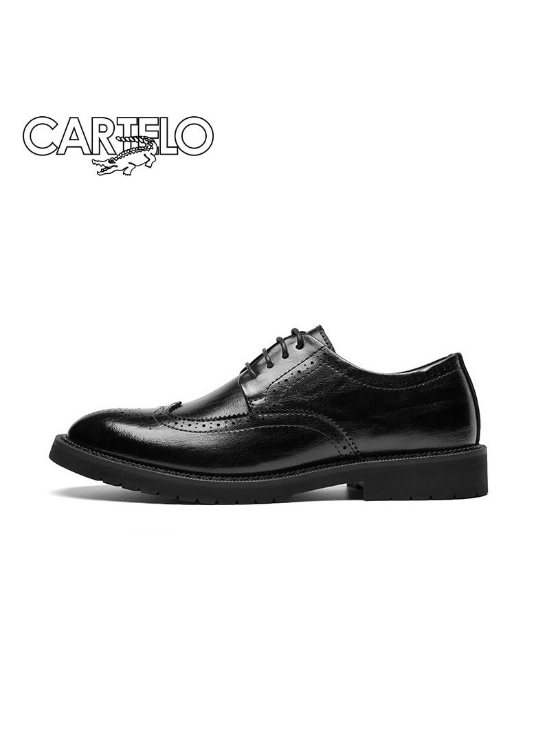 New CARTELO Comfortable Soft Soled Leather Shoes