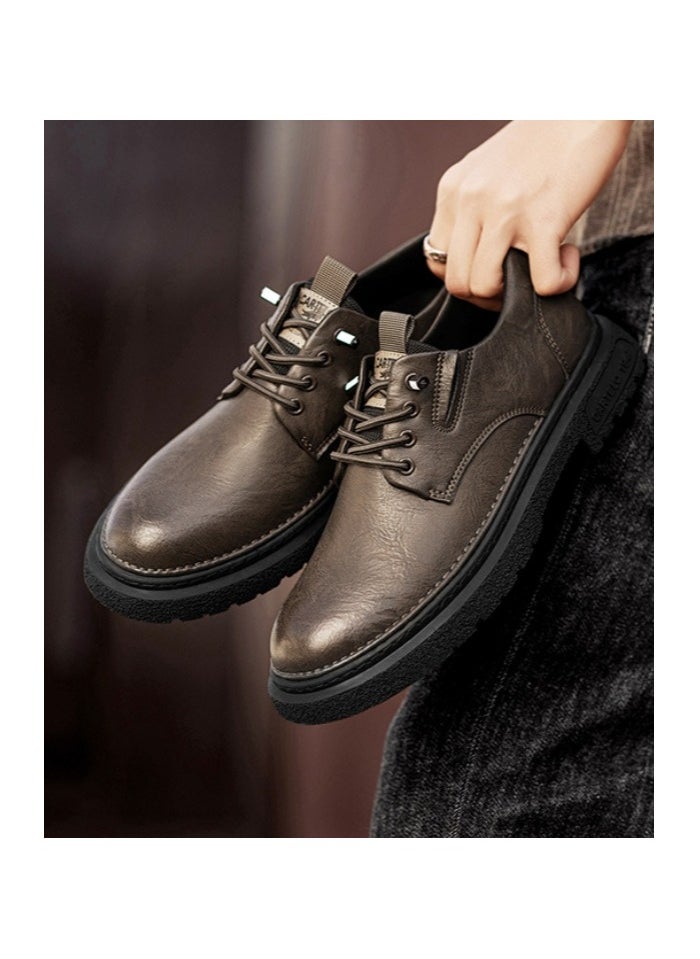 New CARTELO Comfortable Soft Soled Leather Shoes