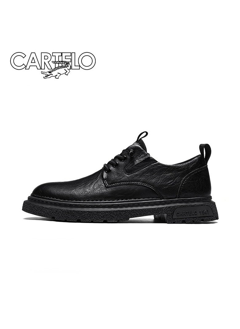 New CARTELO Comfortable Soft Soled Leather Shoes