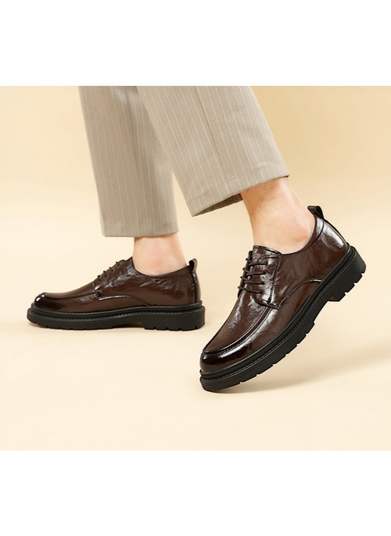 New CARTELO Comfortable Soft Soled Leather Shoes