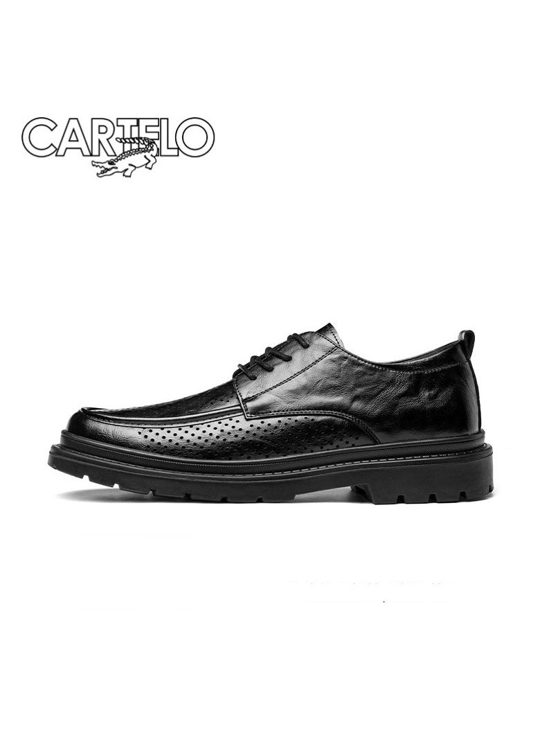 New CARTELO Comfortable Soft Soled Leather Shoes