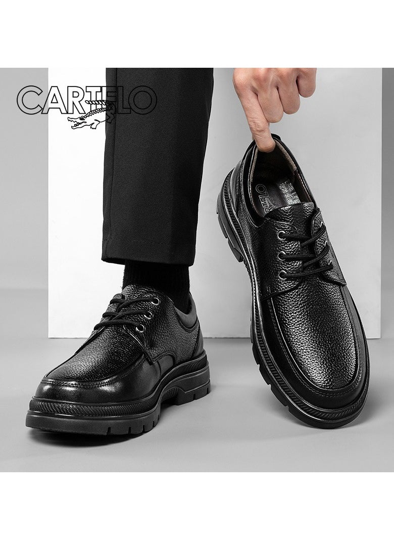 New CARTELO Comfortable Soft Soled Leather Shoes