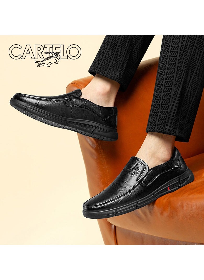 New CARTELO Comfortable Soft Soled Leather Shoes