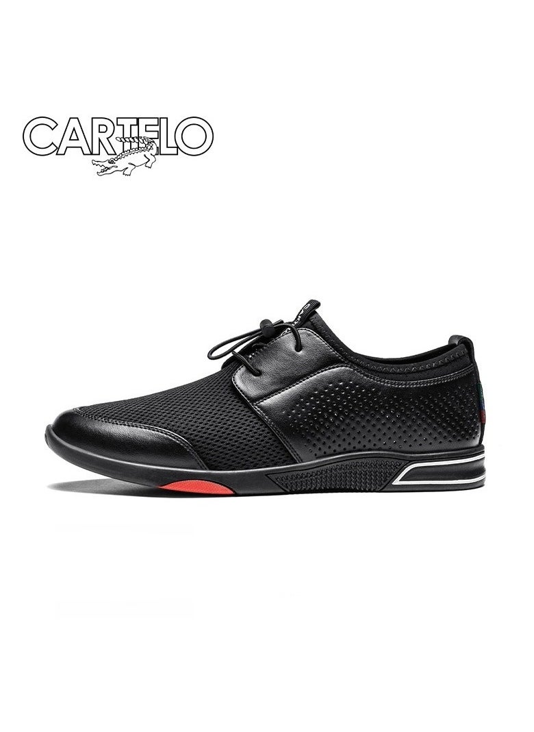 New CARTELO Comfortable Soft Soled Leather Shoes