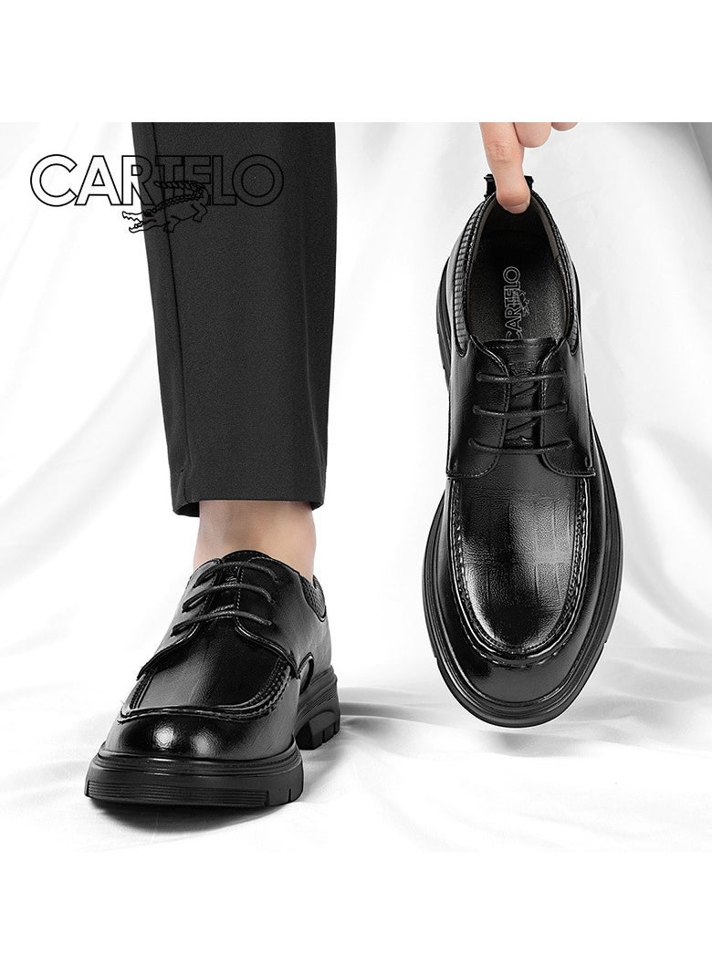 New CARTELO Comfortable Soft Soled Leather Shoes