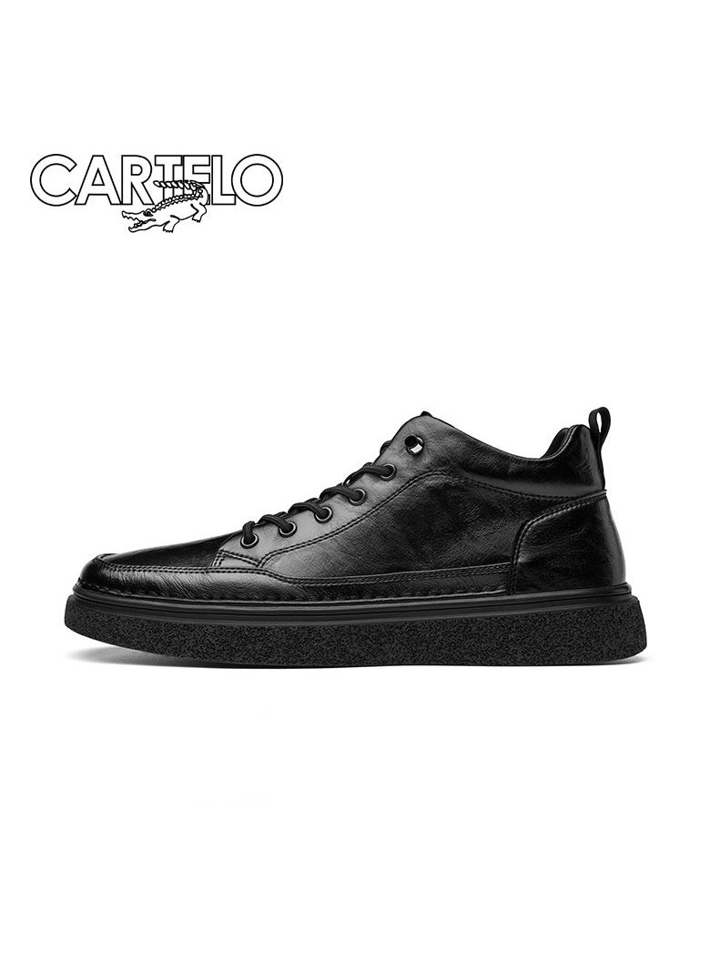 New CARTELO Comfortable Soft Soled Leather Shoes