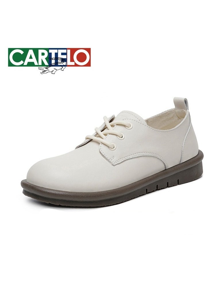 New CARTELO Comfortable Soft Soled Leather Shoes