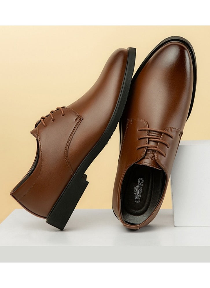 New CARTELO Comfortable Soft Soled Leather Shoes