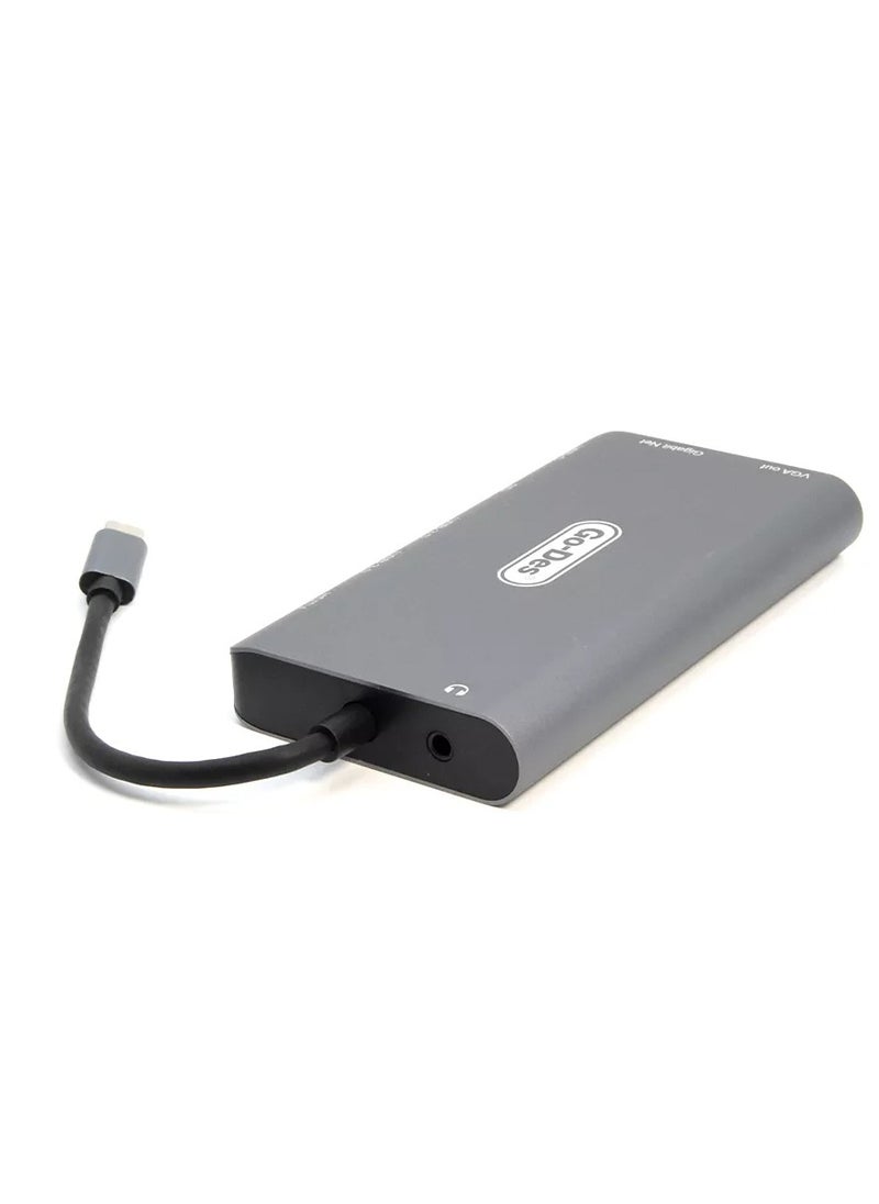 Go-Des USB-C HUB Adapter GD-8792