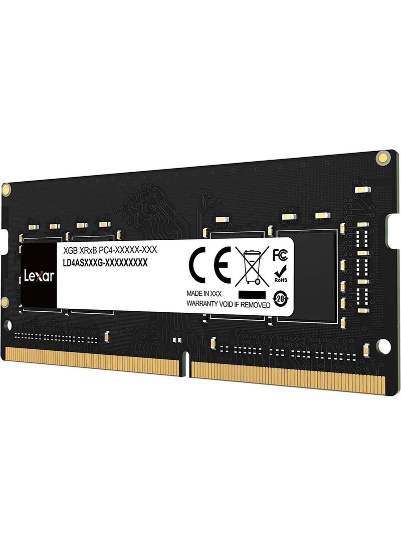 SODIMM DDR4 RAM 8GB 3200 MHz, 260-Pin SODIMM Laptop Memory, High Performance SO-DIMM, PC Laptop Computer Memory (LD4AS008G-B3200GSST) 8 GB