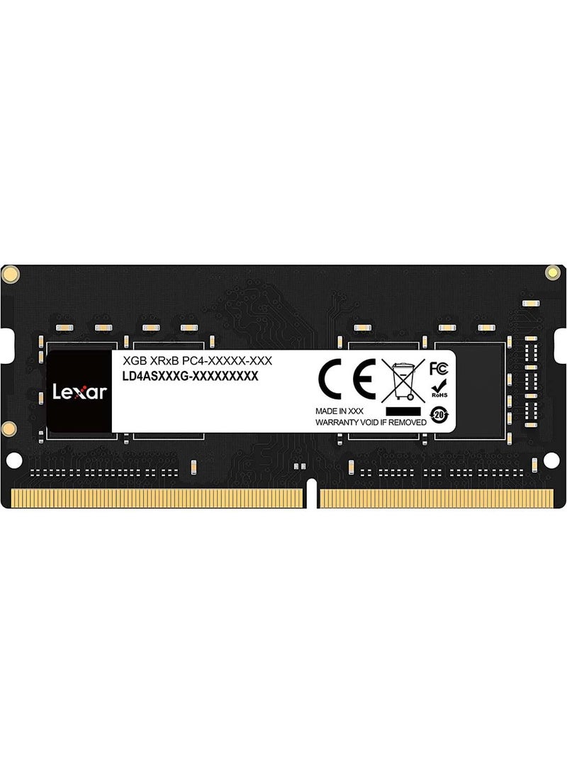 SODIMM DDR4 RAM 8GB 3200 MHz, 260-Pin SODIMM Laptop Memory, High Performance SO-DIMM, PC Laptop Computer Memory (LD4AS008G-B3200GSST) 8 GB