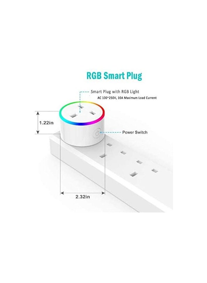 Wifi Smart Plug for home automation compatible with Alexa, Google Home, IFTTT