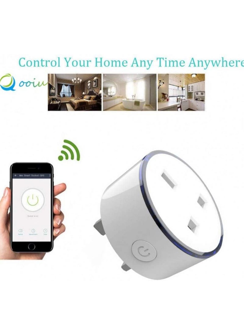 Wifi Smart Plug for home automation compatible with Alexa, Google Home, IFTTT