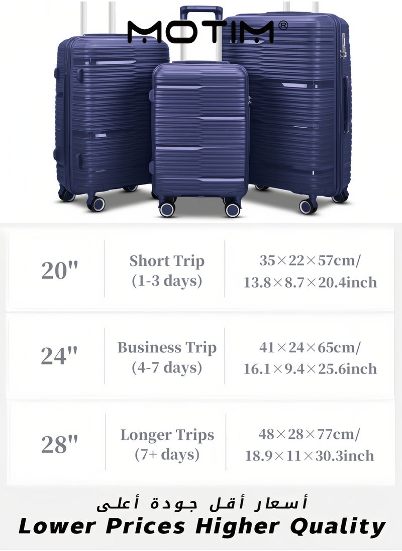 Travel Luggage Lightweight Durable Expandable Suitcase with TSA Lock Spinner Wheels Hard Shell Travel Luggage for Women and Men