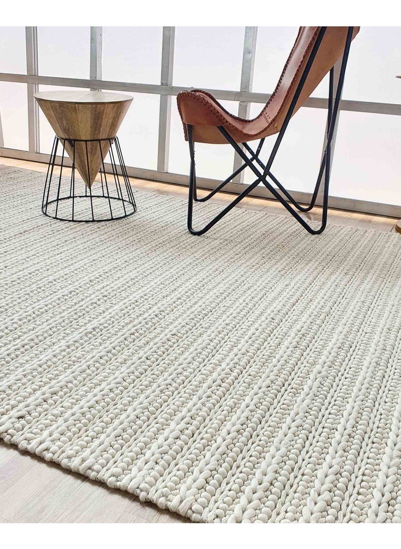 Area rug woven flat weave boho handwoven bedroom carpet made with NZ wool and cotton SRN-028 rectangle shape for indoor living room Kitchen mat