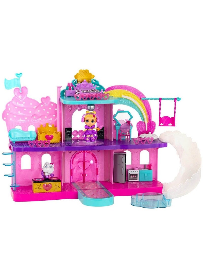 Love Diana Fashion Fabulous Magic Music Castle Playset