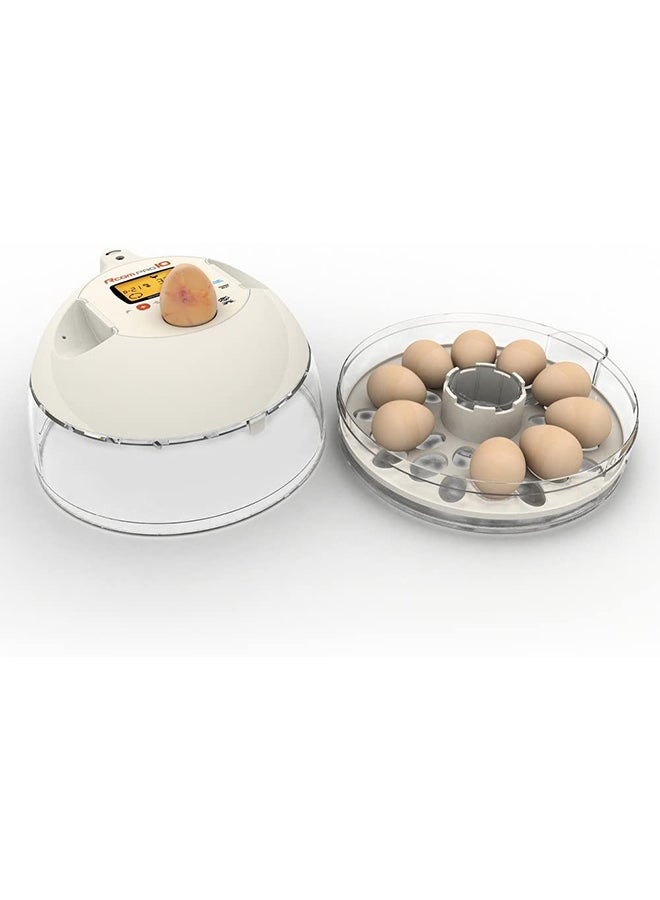 Full Automatic Egg Incubator with Artificial Intelligence Mode 36.0 W PX-10 White/Clear