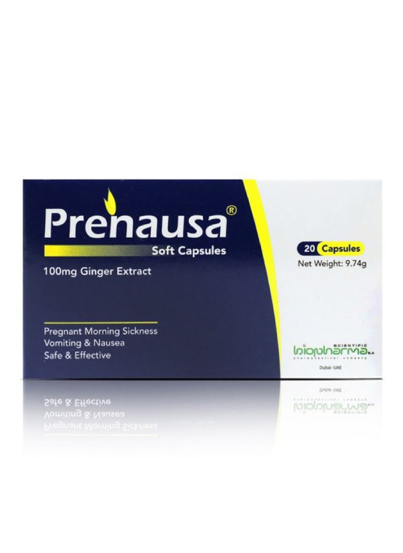 PRENAUSA SOFT CAPSULES 20'S