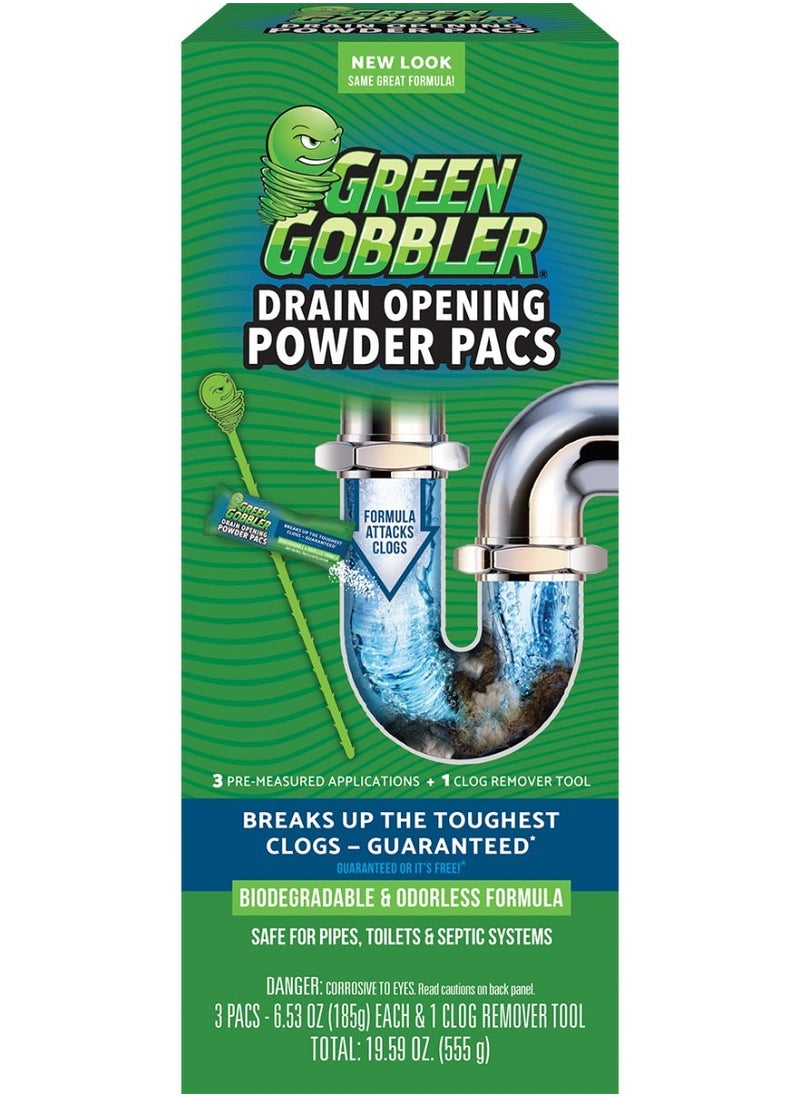 Drain Opening Power Pacs 555G