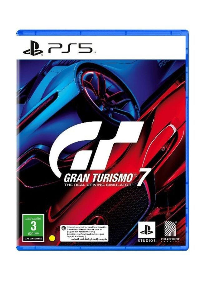 PlayStation 5 Console With Wireless Controller And Gran Turismo 7 Standard Edition PS5 Combo Set