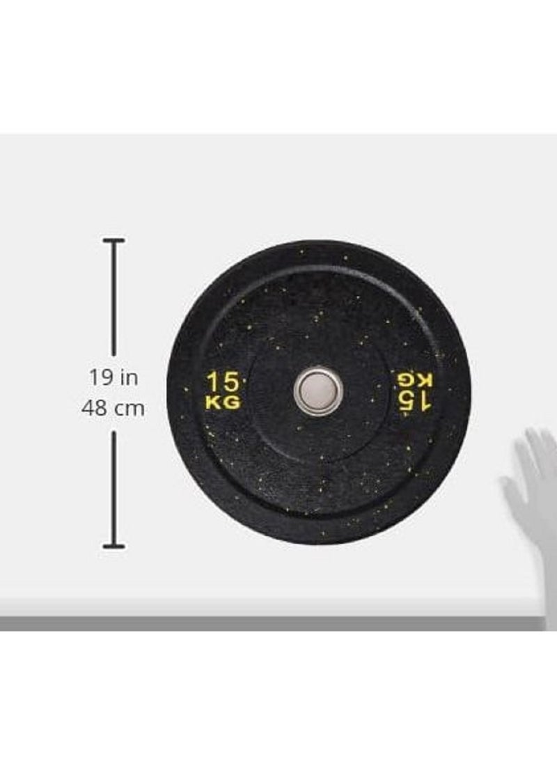 Olympic Crumb Bumper Plate Hi-Temp 15 Kg