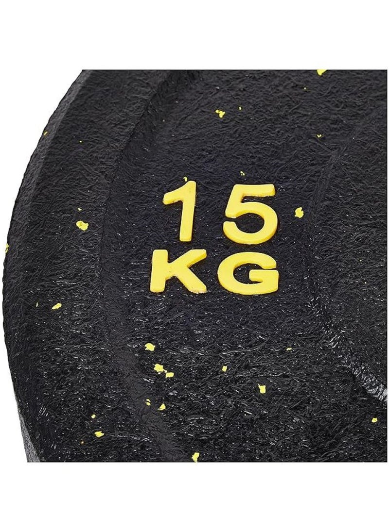 Olympic Crumb Bumper Plate Hi-Temp 15 Kg