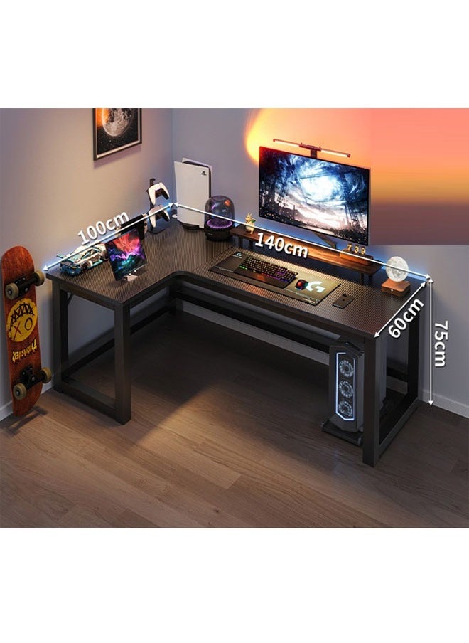 Computer and Multifunction Table Home Office Workstation 140X100 cm (Left Corner)