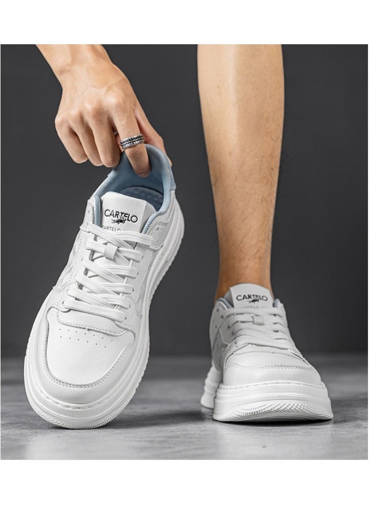 New CARTELO Sports And Leisure Shoes Low Cut Solid Color Business Board Shoes