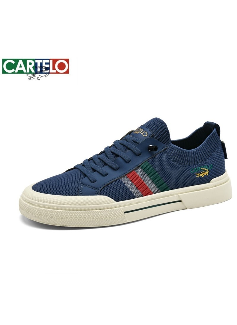 New CARTELO Sports And Leisure Shoes Low Cut Solid Color Business Board Shoes