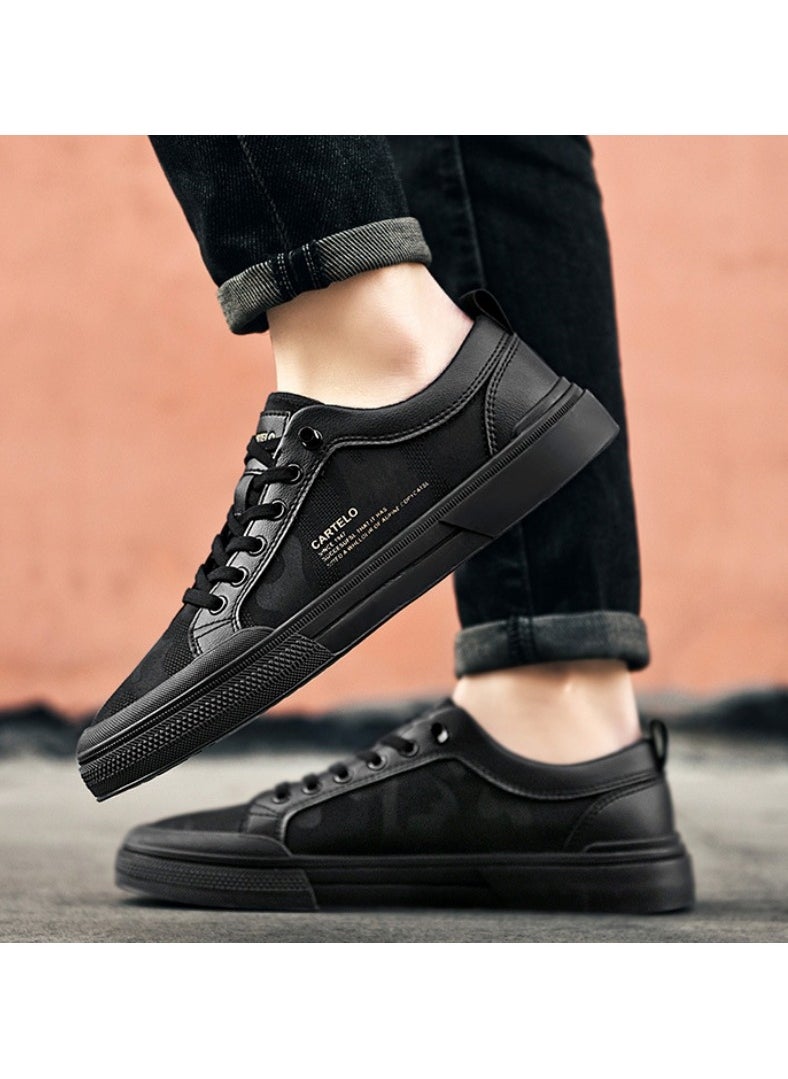 New CARTELO Sports And Leisure Shoes Low Cut Solid Color Business Board Shoes