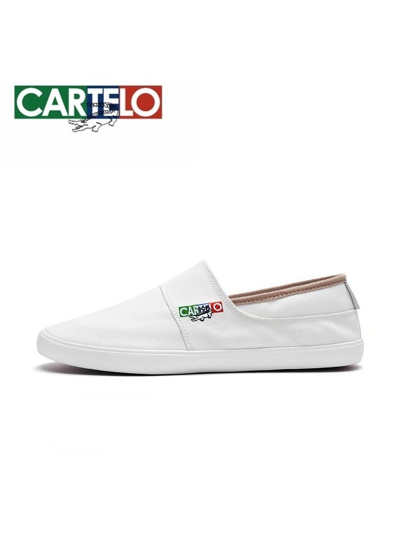 New CARTELO Sports And Leisure Shoes Low Cut Solid Color Business Board Shoes