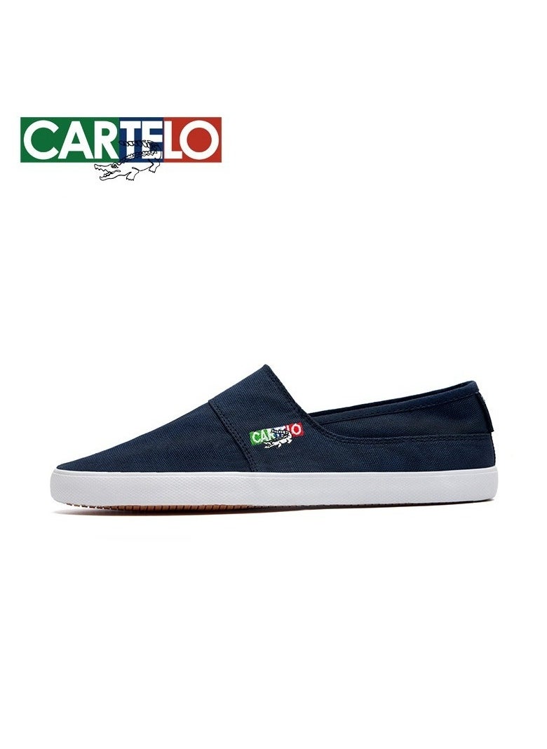 New CARTELO Sports And Leisure Shoes Low Cut Solid Color Business Board Shoes