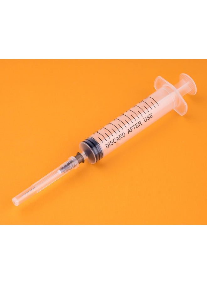 10ml Disposable Syringe with 22G/1.5Inch Needle, Individual Package (20)