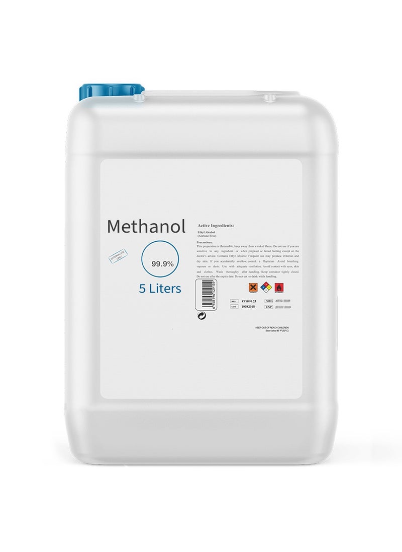 Methanol 99.9% (HPLC Grade) | 5L | For Professional Laboratory Use