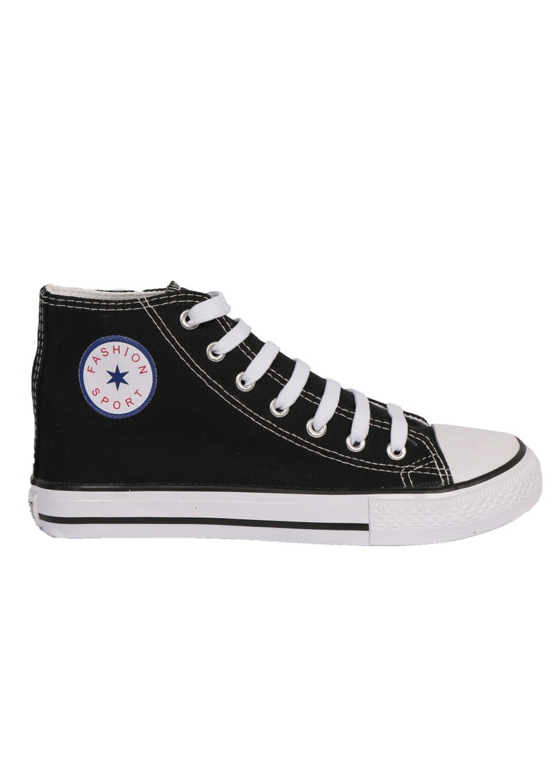 Ladies Shoes High top Black