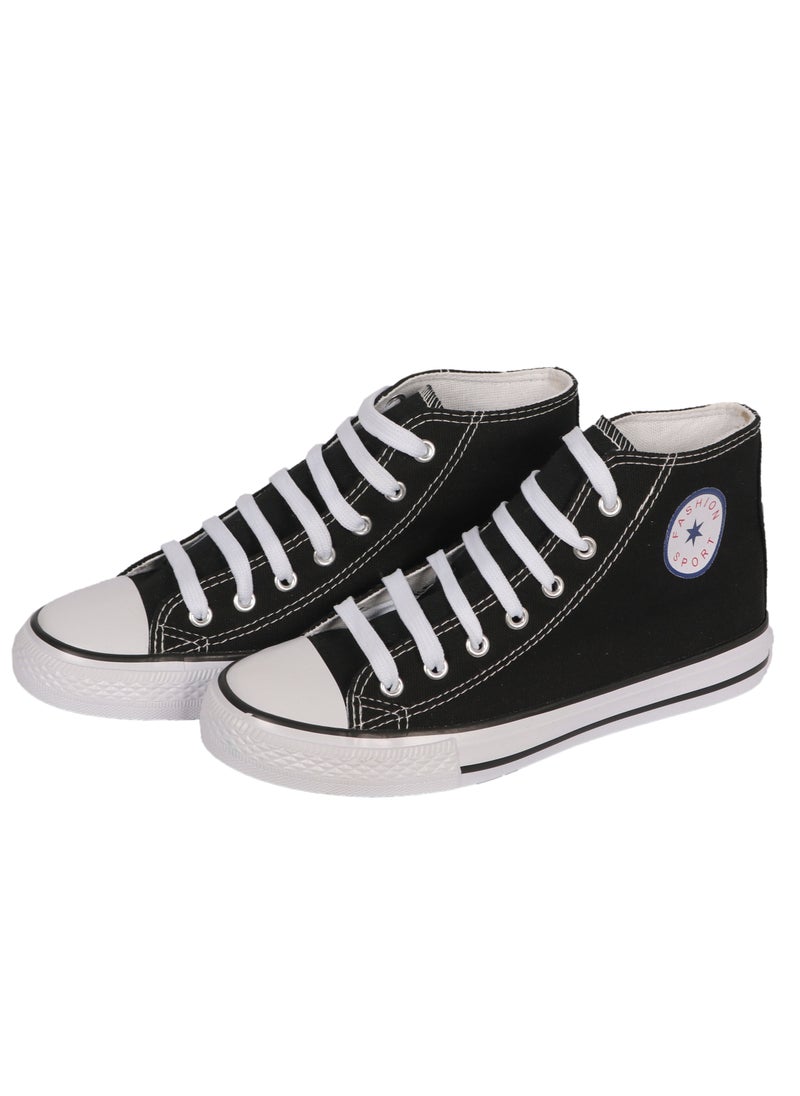 Ladies Shoes High top Black