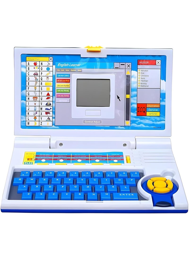 English Learner Educational Laptop With Mouse Control Option Including 20 Activities to Learn & Play