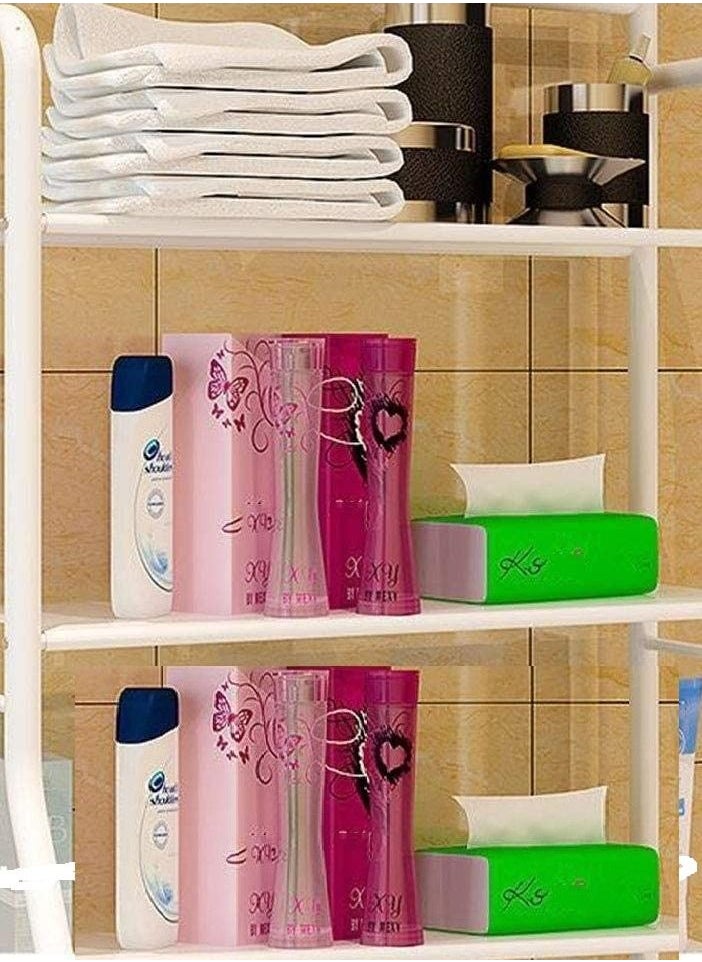 Bathroom Storage Rack Floor Stand 68cm Width Models 3 Layers Washing Machine Rack