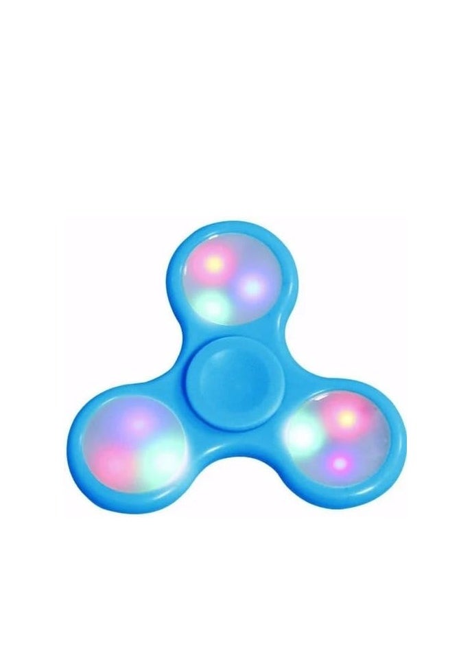 Light Led Hand Fidget Spinner Toys, Set of 4, Assorted Colours