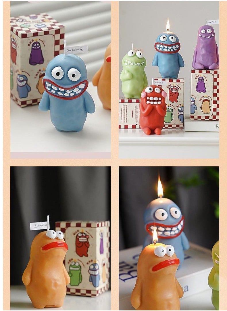 Bizarre, Creative, Handmade, Monster Shaped AromaTherapy Candle