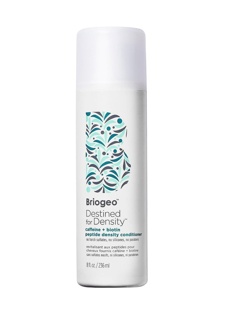 Destined For Density Caffeine Biotin Peptide Density Conditioner Increases Hair Thickness and Density Vegan Phalate and Paraben Free 236ml