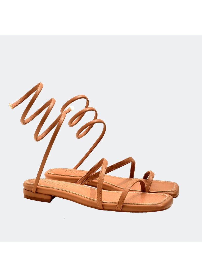 Spiral Sandal - Beige