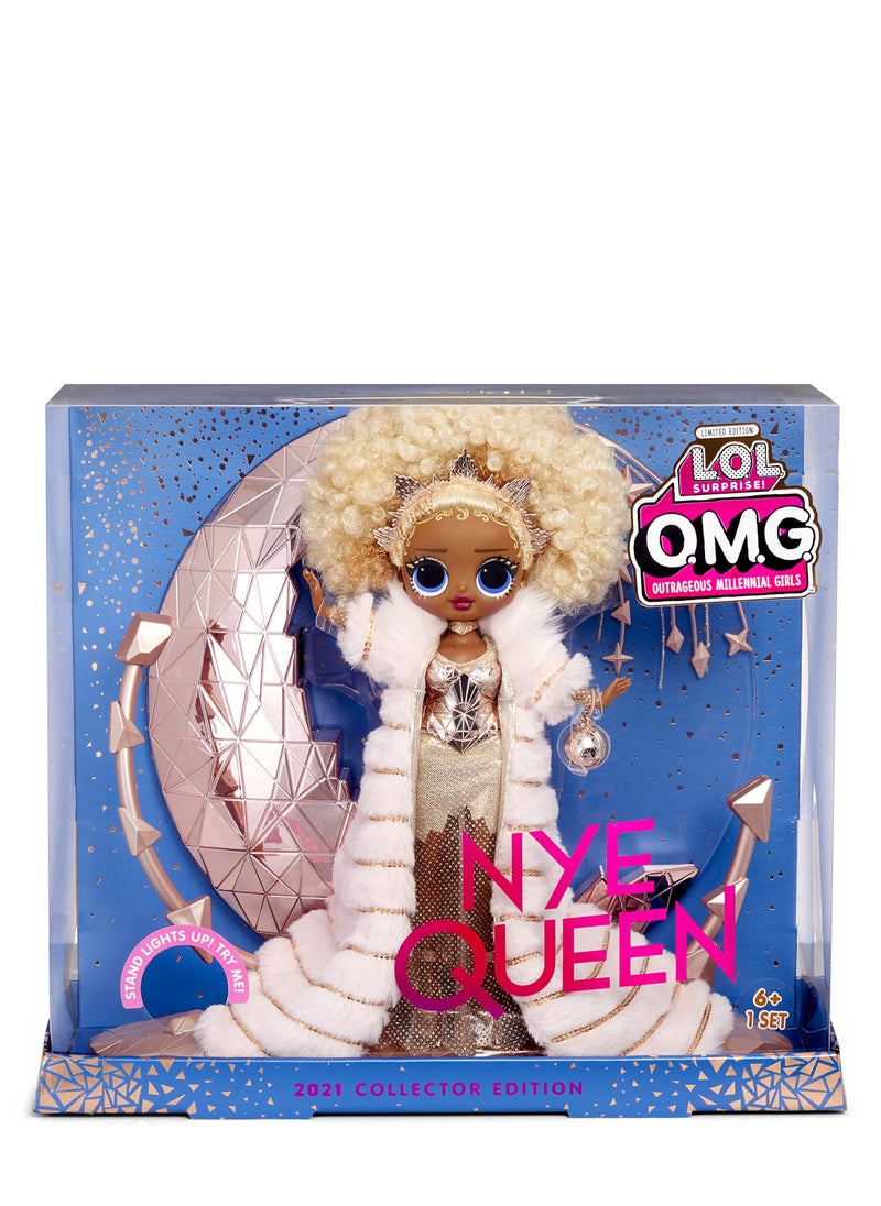 LOL Surprise OMG 2021 Holiday Collector Nye Queen