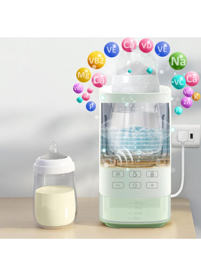 MOMMED Bottle Warmer, Fast Bottle Warmer with Accurate Temperature Control and Automatic Shut-Off,Fast Bottle Warmers for All Bottles with milk or Formula