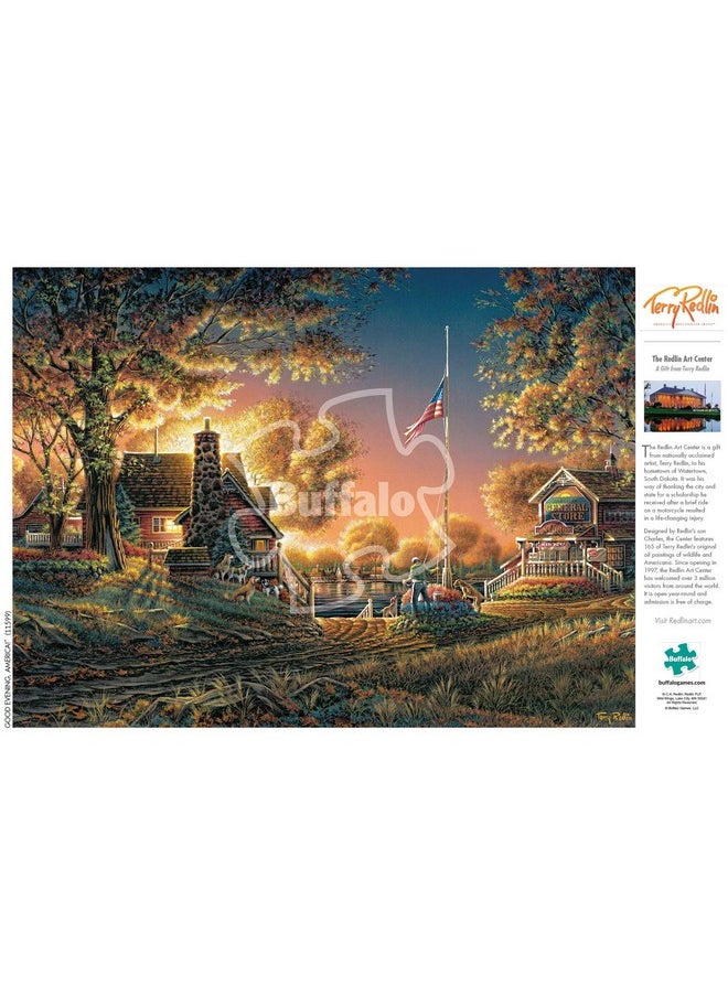 Buffalo Games - Terry Redlin - Good Evening, America! - 1000 Piece Jigsaw Puzzle