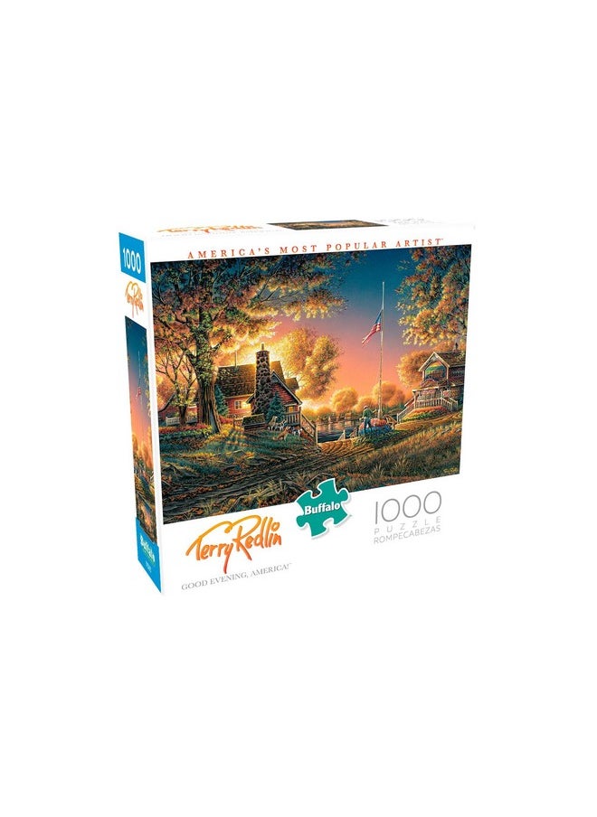 Buffalo Games - Terry Redlin - Good Evening, America! - 1000 Piece Jigsaw Puzzle