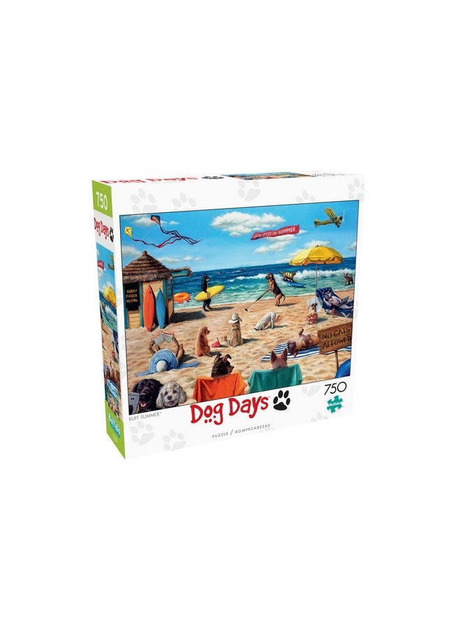 Buffalo Games - Ruff Summer - 750 Piece Jigsaw Puzzle