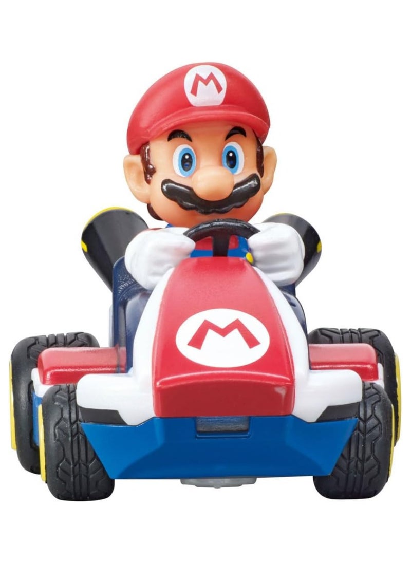 Kart Mini RC, Mario, Red | 2.4 GHz Remote Control Toy | High-speed racing fun for kids | Precise steering, turbo speed, and eco-friendly packaging | Ideal for ages 6+