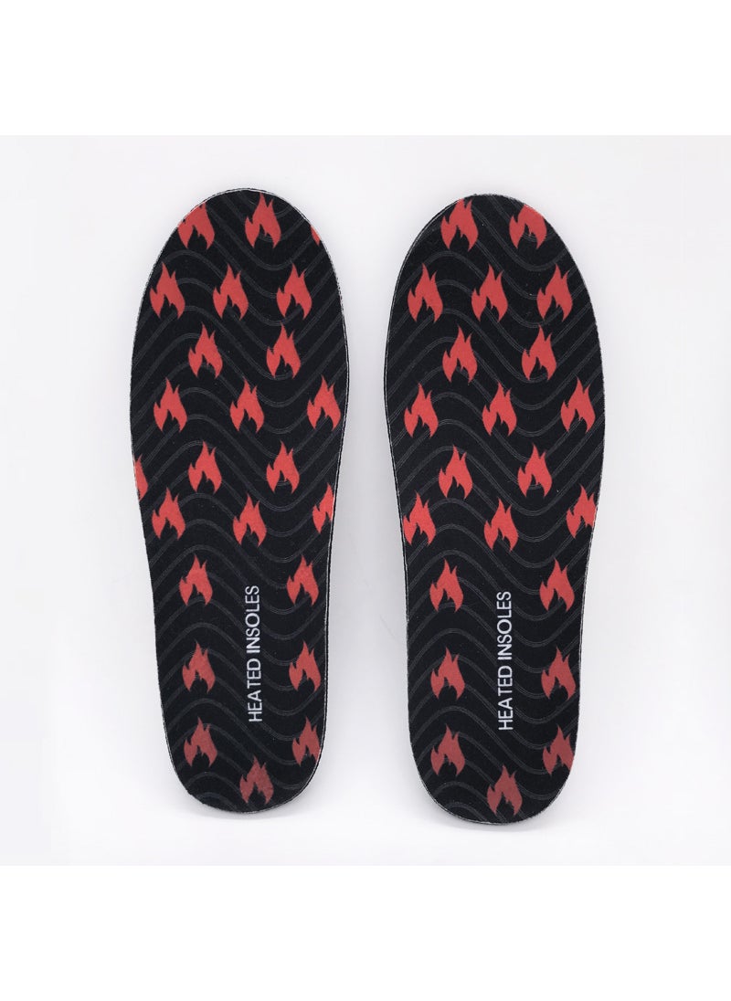 Electric heating insole LED precise remote control temperature control foot heating insole USB charging intelligent heating foot warmerColor Color