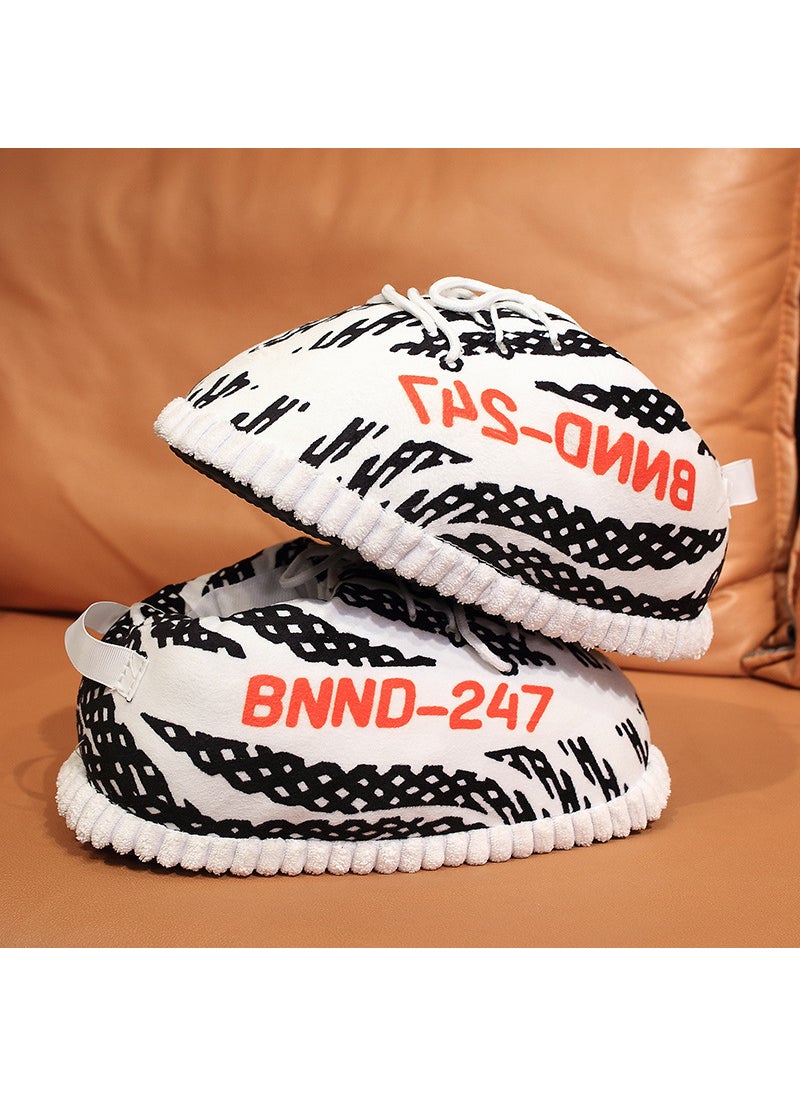 Winter New Warm Thick Cotton Slippers Coconut